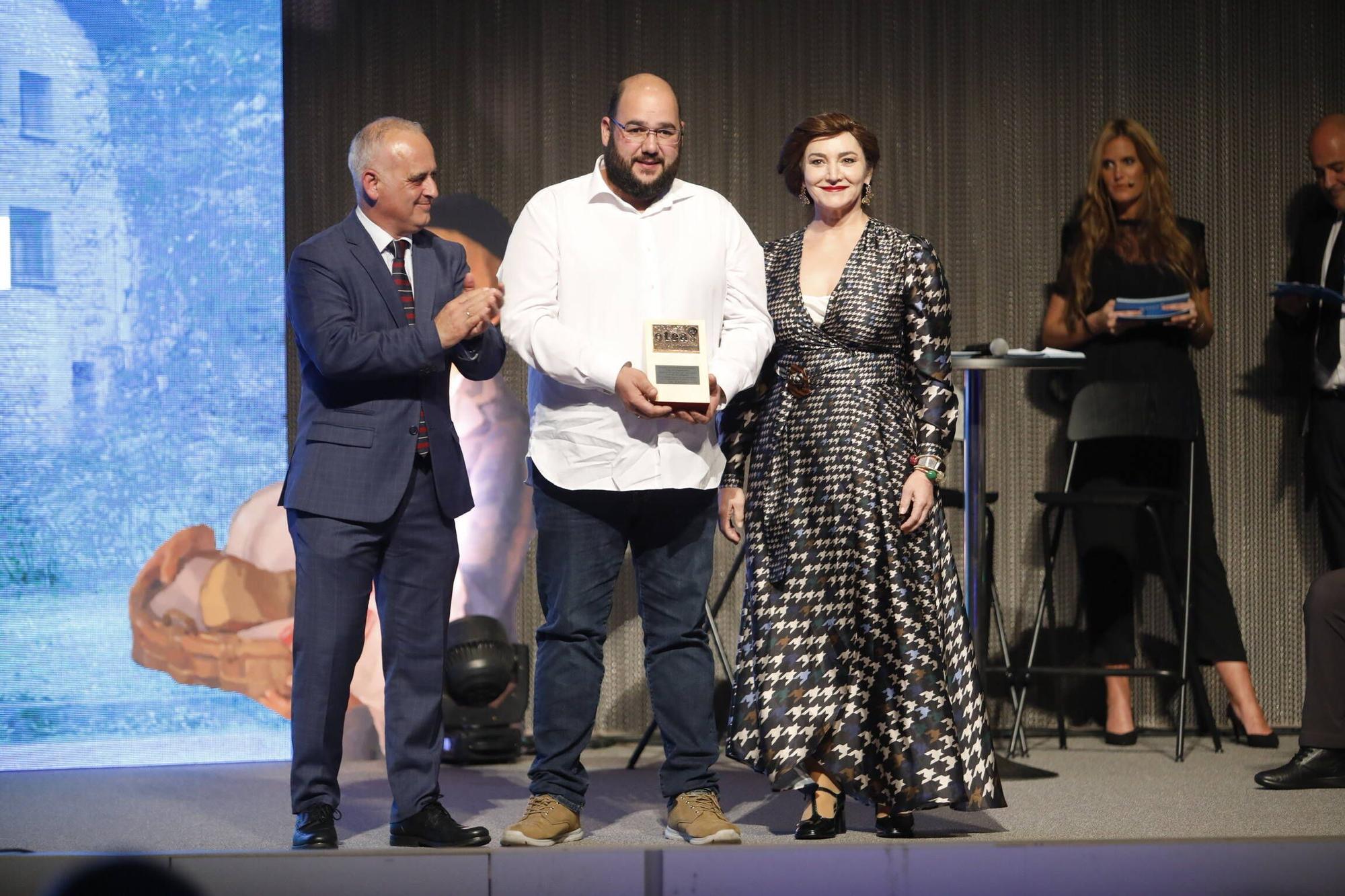 Gala de entrega de los premios de la patronal hostelera Otea, en imágenes