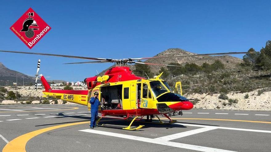 Rescatan a tres escaladores que se perdieron en el Puig Campana en Finestrat