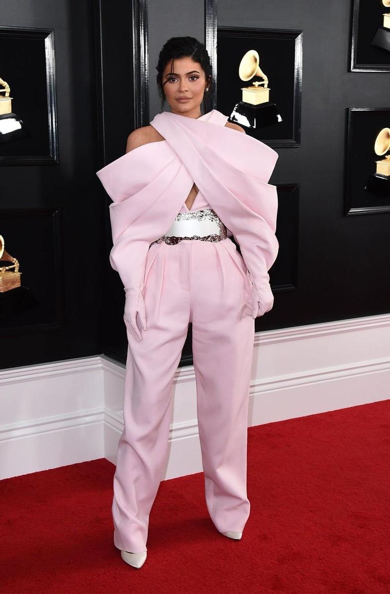 Kylie Jenner, en los premios Grammy 2019