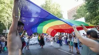 Miles de personas salen a defender los derechos LGTBI+ en Madrid: "Quieren devolvernos al armario"