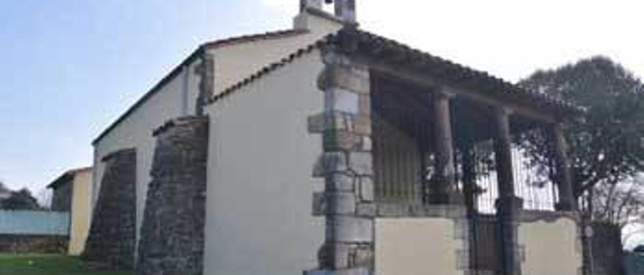 La capilla de Santu Mederu.