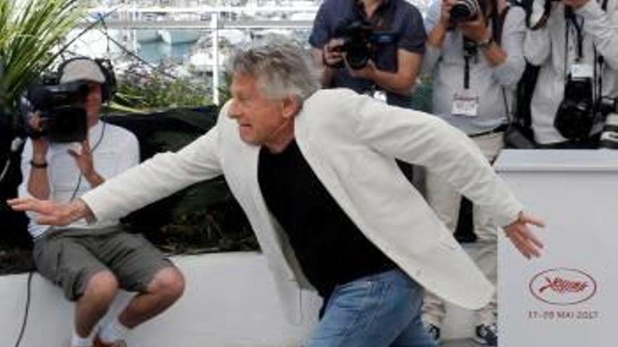 Roman Polanski, a Cannes.