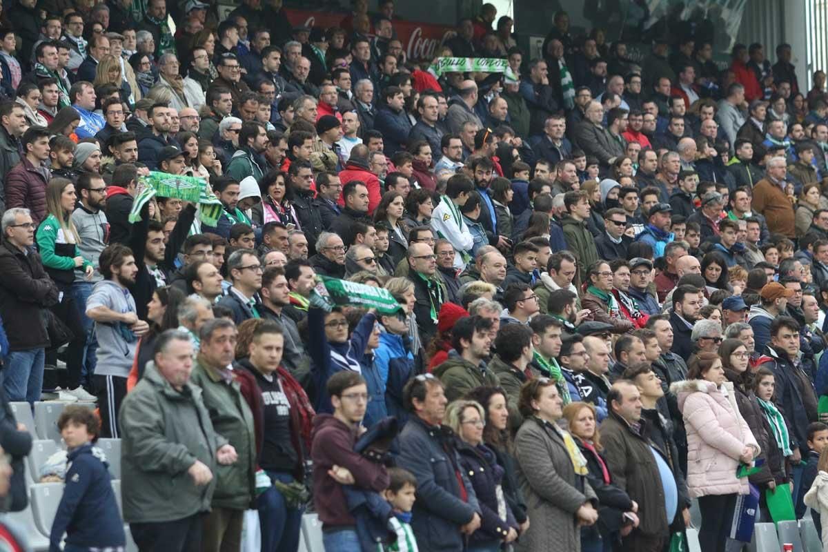 Así vivió la afición el empate del Córdoba ante el Oviedo