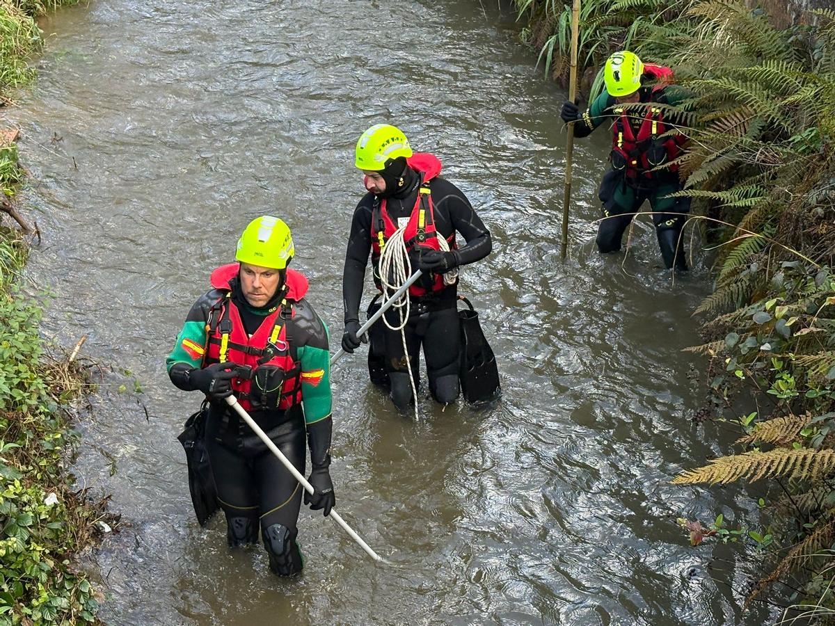 Así es la intensa búsqueda, este domingo, de la mujer que cayó al agua en San Martín
