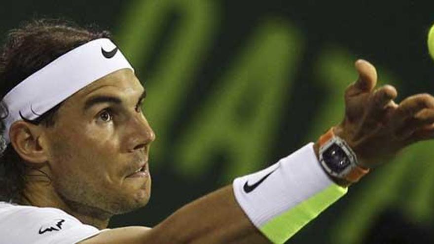 Nadal accede a semifinales de Doha tras batir a Kuznetsov