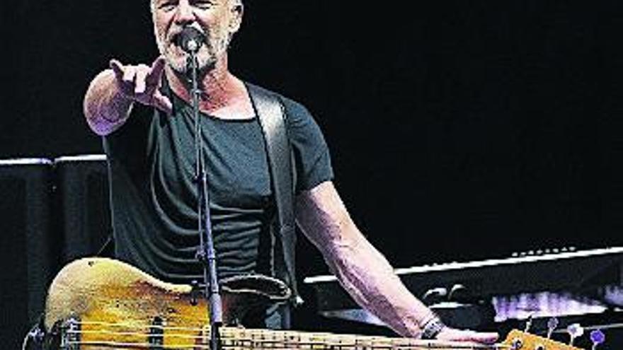 Sting, en vivo.  // E. Scheriau