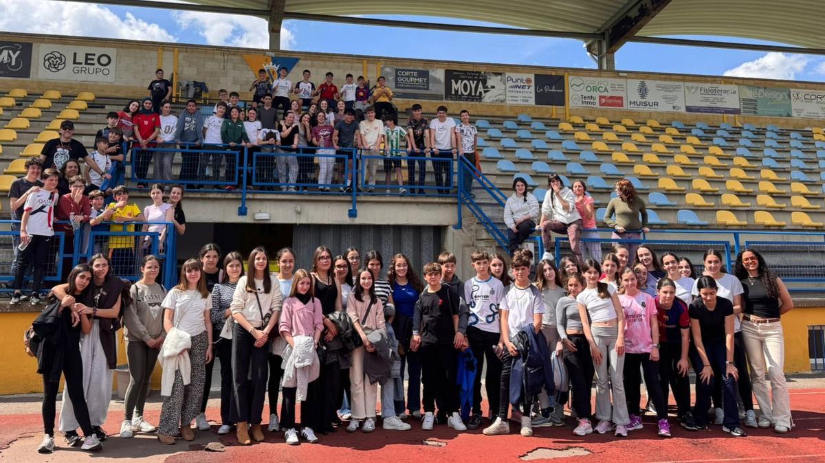 Encuentro bilingüe entre el alumnado de Monesterio y Hornachos