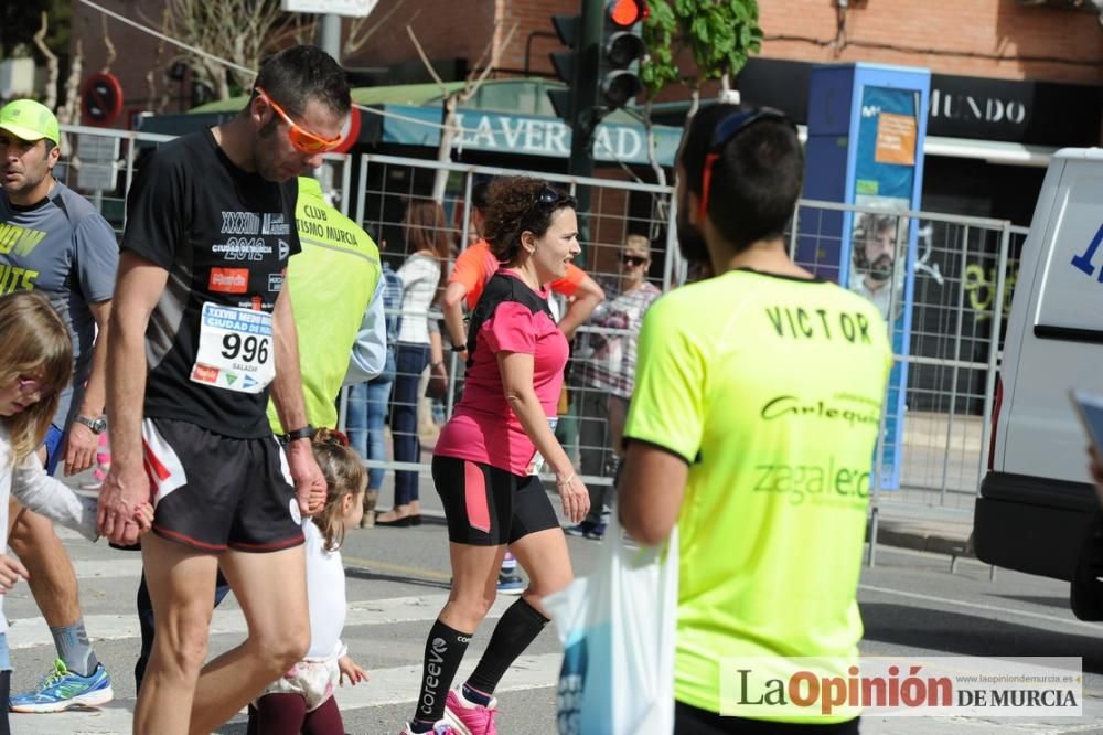 Media Maratón de Murcia: llegada (2ª parte)