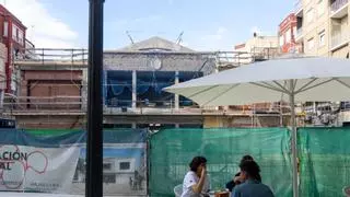 El centro de Elche sumido en un mar de obras