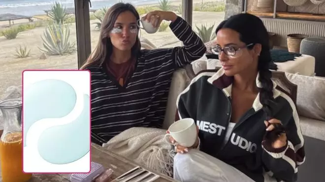 ¿María Pombo se ha puesto mal los parches para el contorno de ojos? La guía para no meter la pata