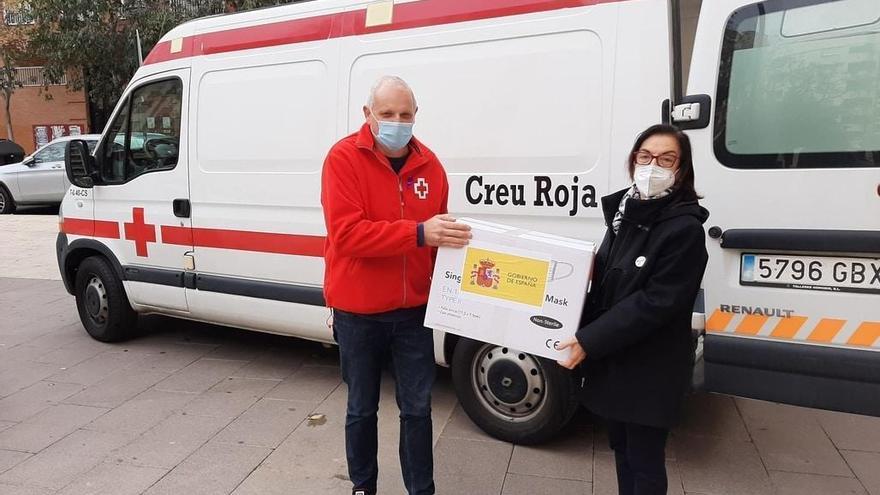 Delegación del Gobierno distribuye 203.000 mascarillas entre colectivos vulnerables de Castellón