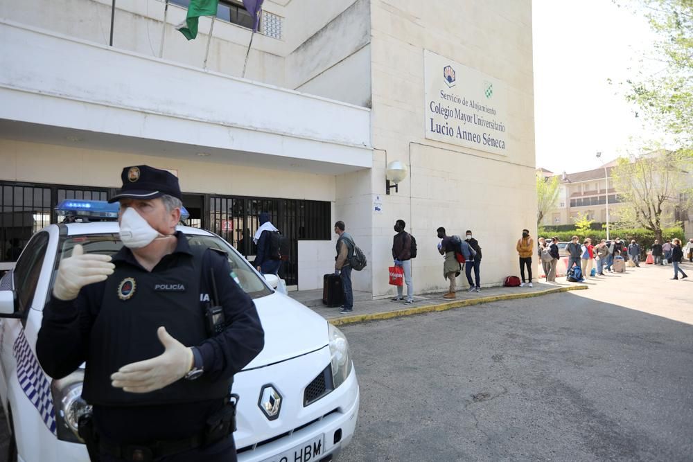 Coronavirus. El colegio mayor Séneca abre sus puerta para las personas sin hogar