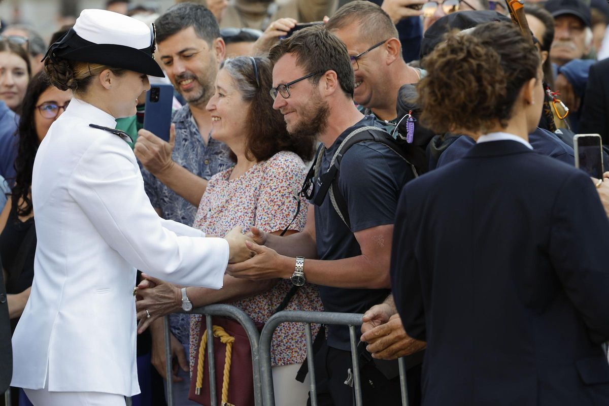 La princesa Leonor recibe la Medalla de Galicia