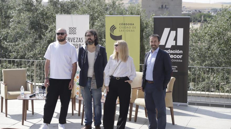 Un gran mural por la paz decorará la fachada de un hotel cultural en el Paseo de la Ribera