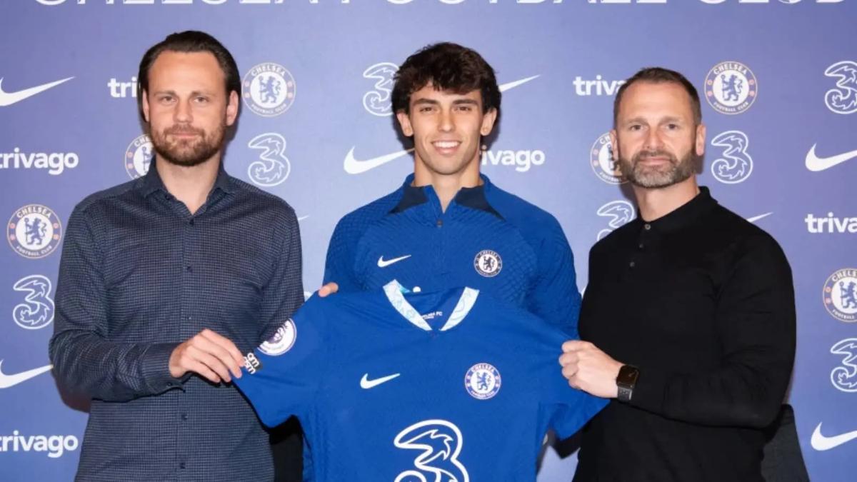 João Félix, en su presentación con el Chelsea