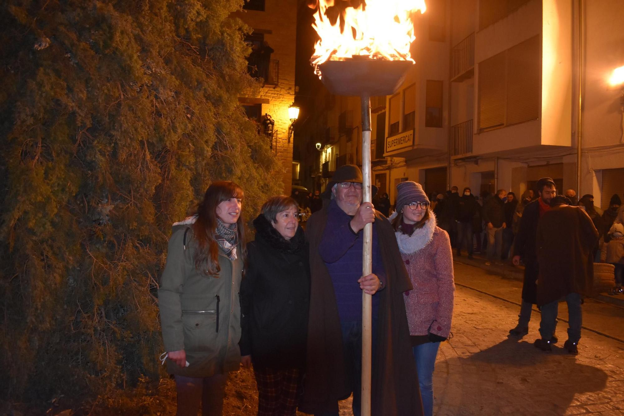 Las mejores imágenes del regreso de la 'santantonà' a Forcall tras dos años