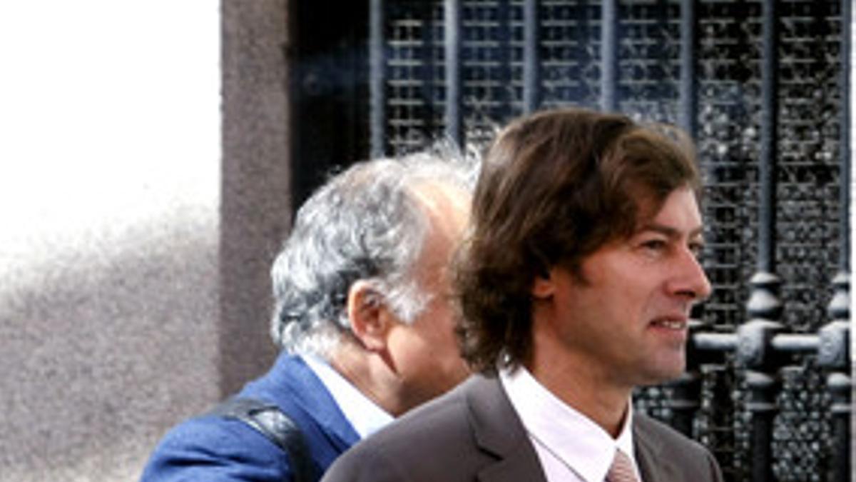 El juez Santiago Pedraz, ante la Audiencia Nacional, en octubre del 2012.