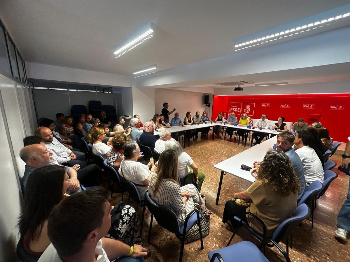 El PSOE del Alto Aragón ha celebrado una Ejecutiva ampliada.