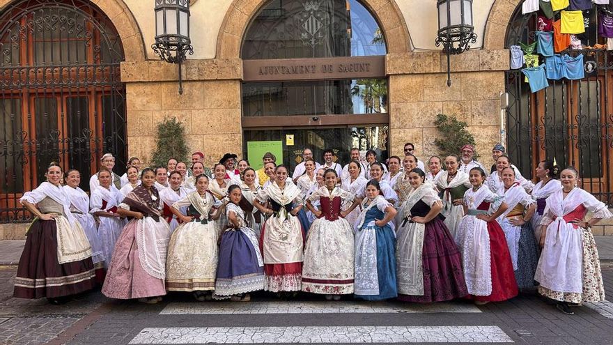 Las imágenes de la Dansà en Sagunt
