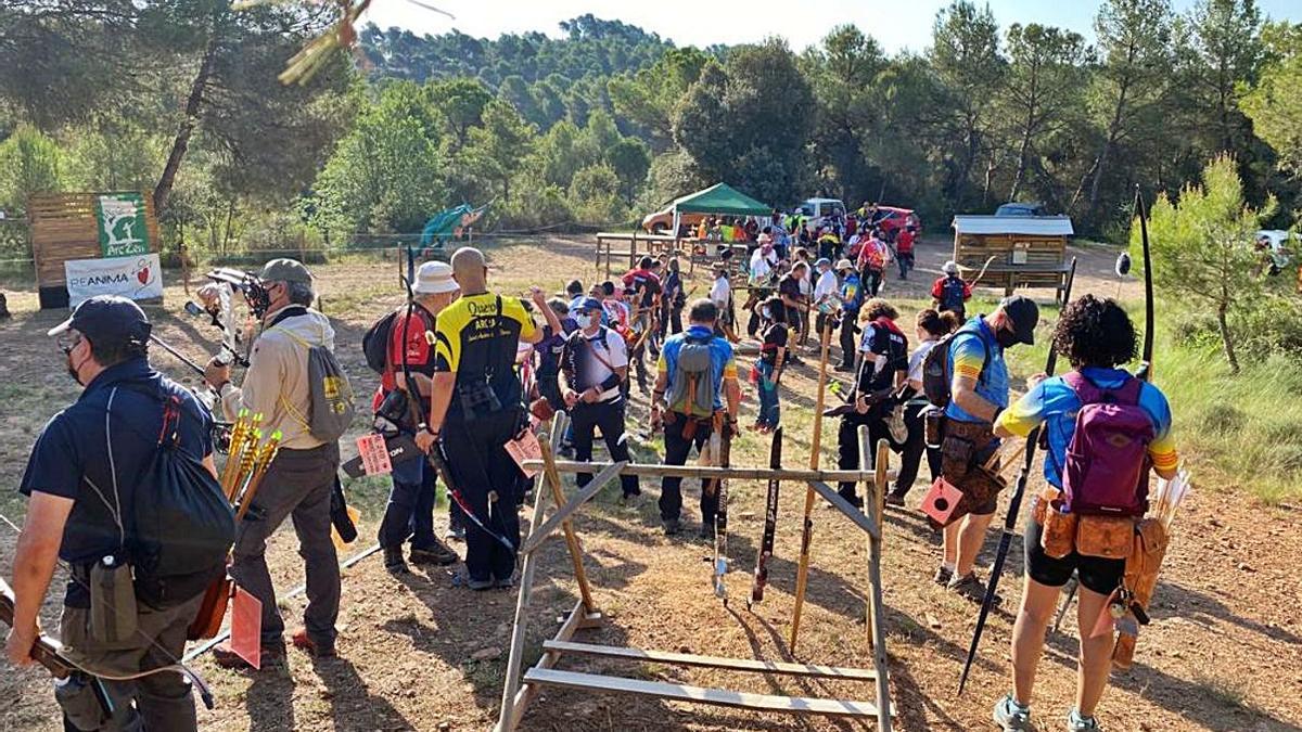 25è Campionat de Catalunya de tir amb arc en modalitat 3D a Castellnou de Bages | ARXIU PARTICULAR