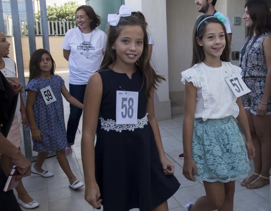 Visita de las candidatas infantiles a la Casa Ronald Mcdonald