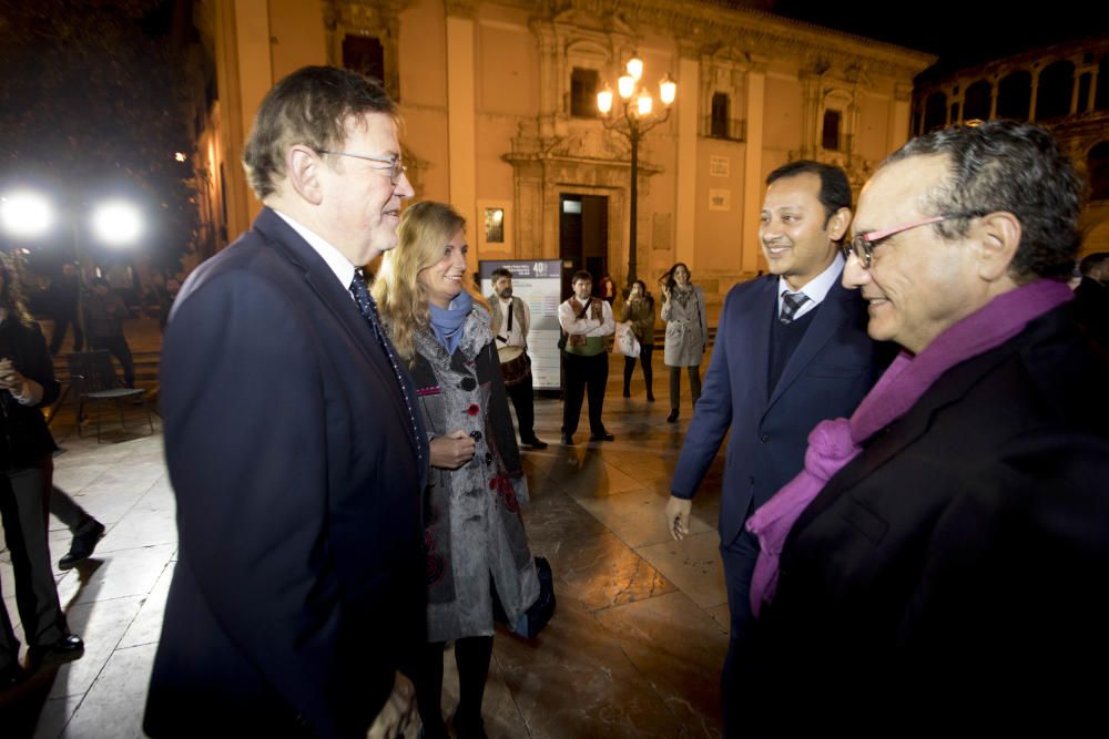 Inauguración de la exposición 'España y Prensa Ibérica: 40 años de historia democrática'