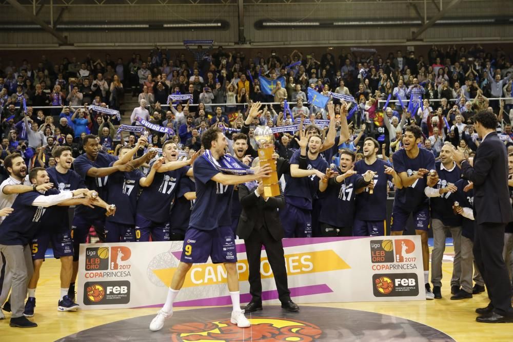 El Oviedo Baloncesto, campeón de la Copa Princesa