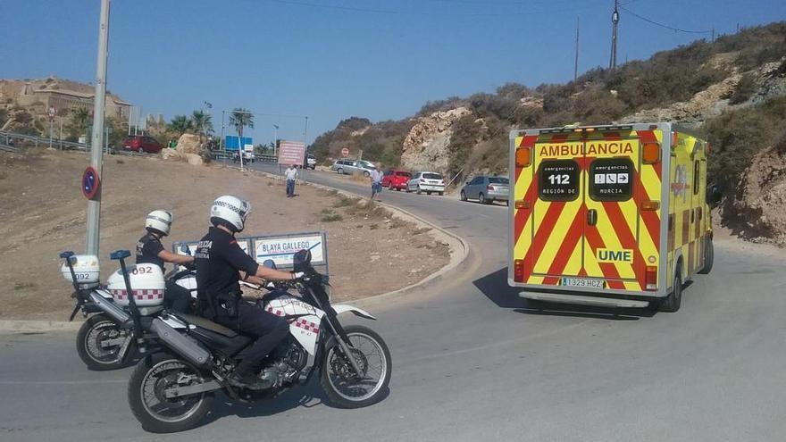 Fallece un hombre alemán de 70 años en el agua de Cala Cortina