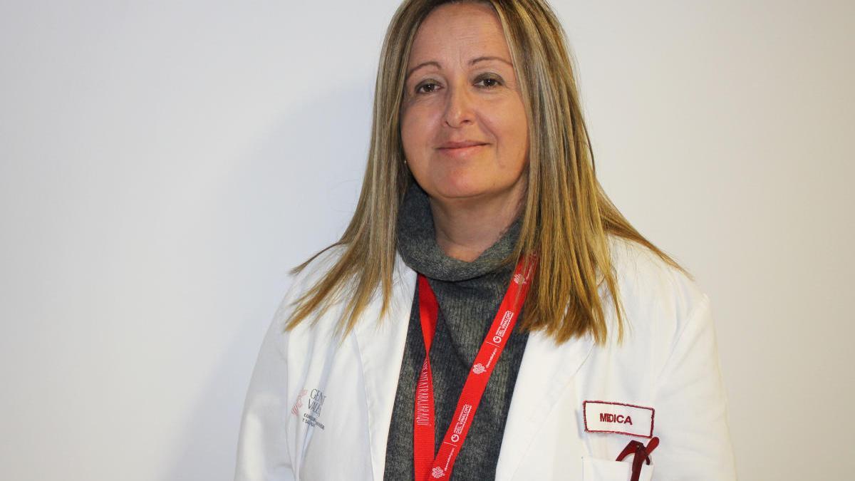 La doctora Santamaría, de los hospitales del Vinalopó y Torrevieja