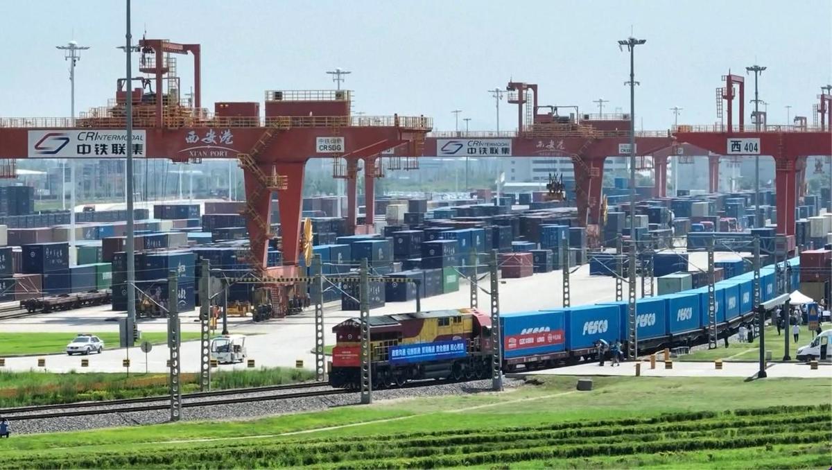 Trenes de carga China-Europa.