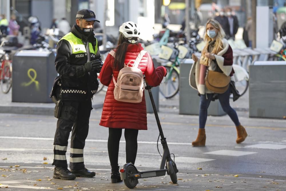 Campanya informativa dels patinets a Girona