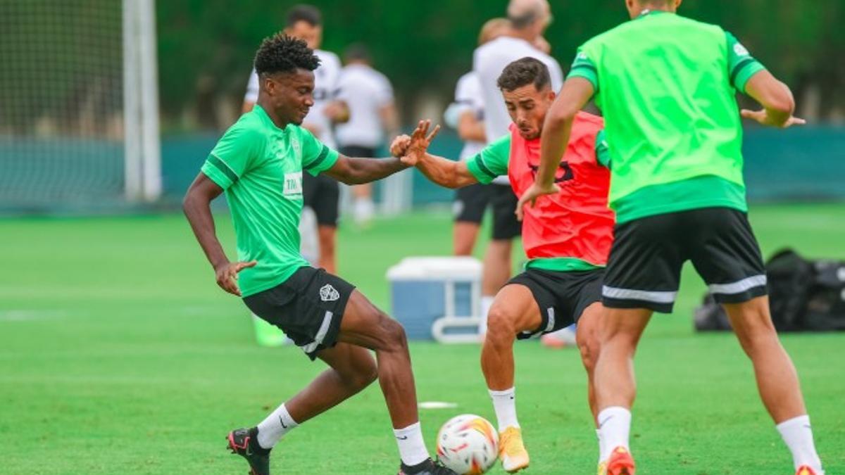 Entrenamiento del Elche