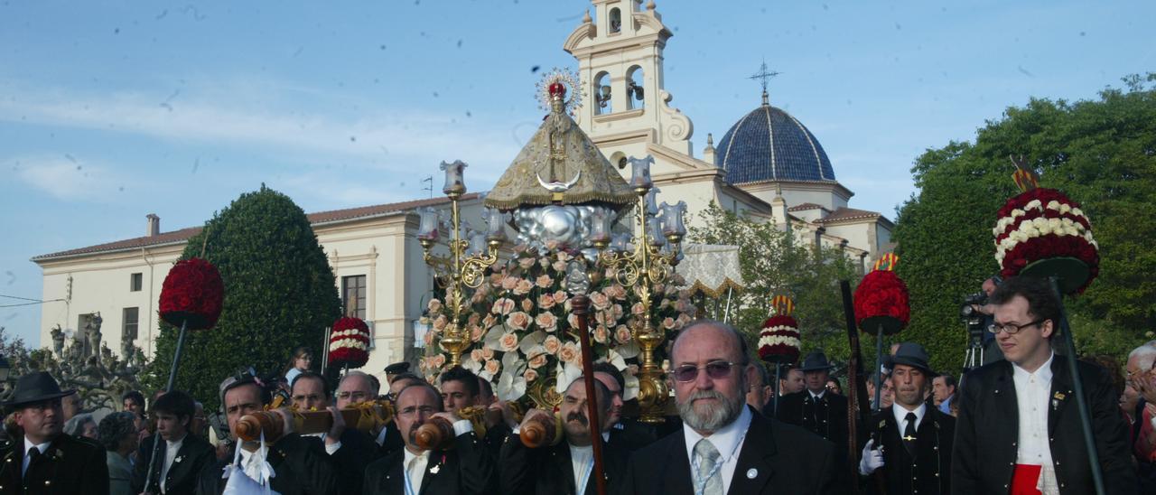 Imagen de archivo de la procesión general en honor a la Virgen del Lledó, en mayo.