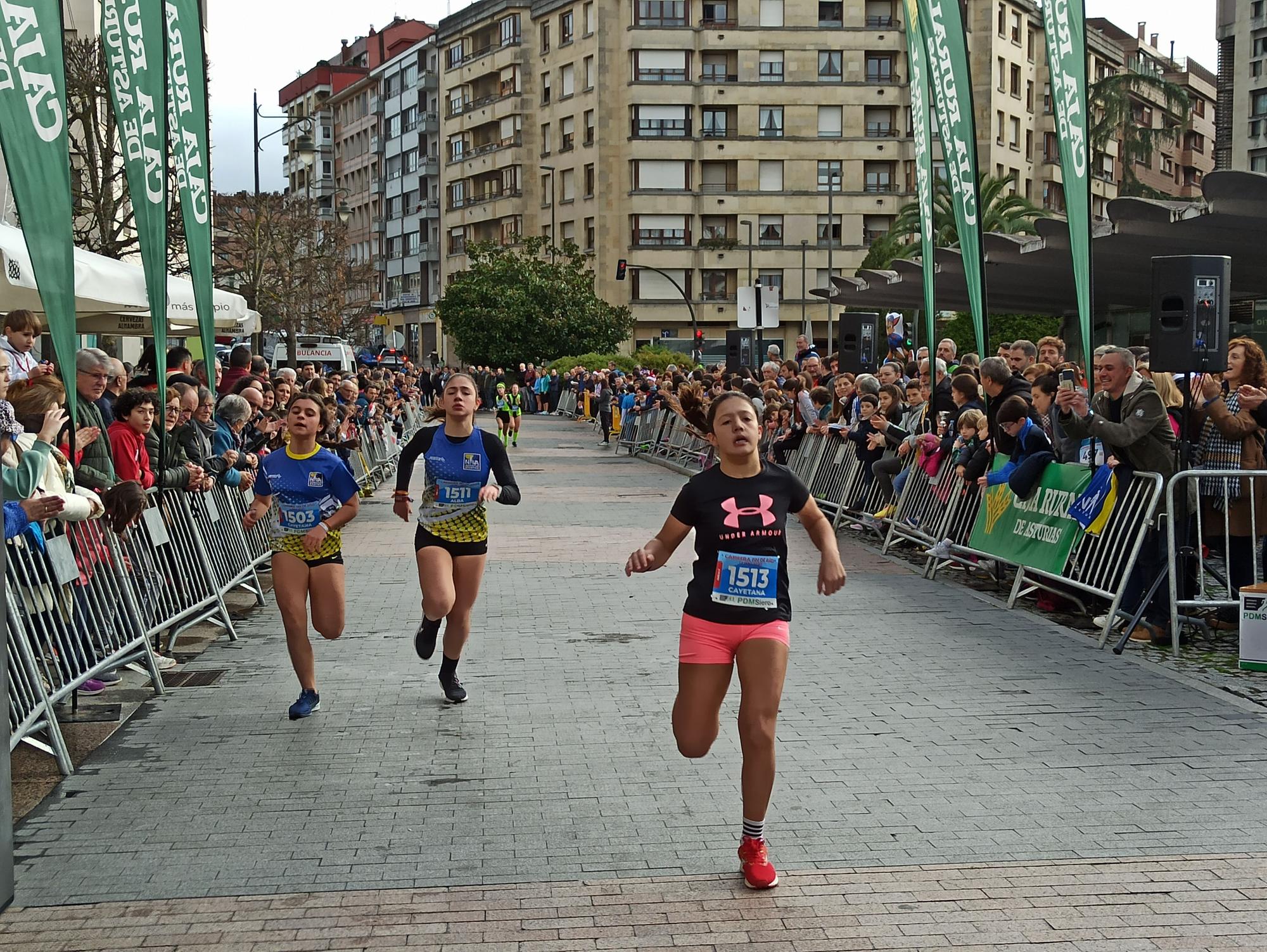 Casi 1.500 participantes disputan la carrera de Fin de Año de Pola de Siero