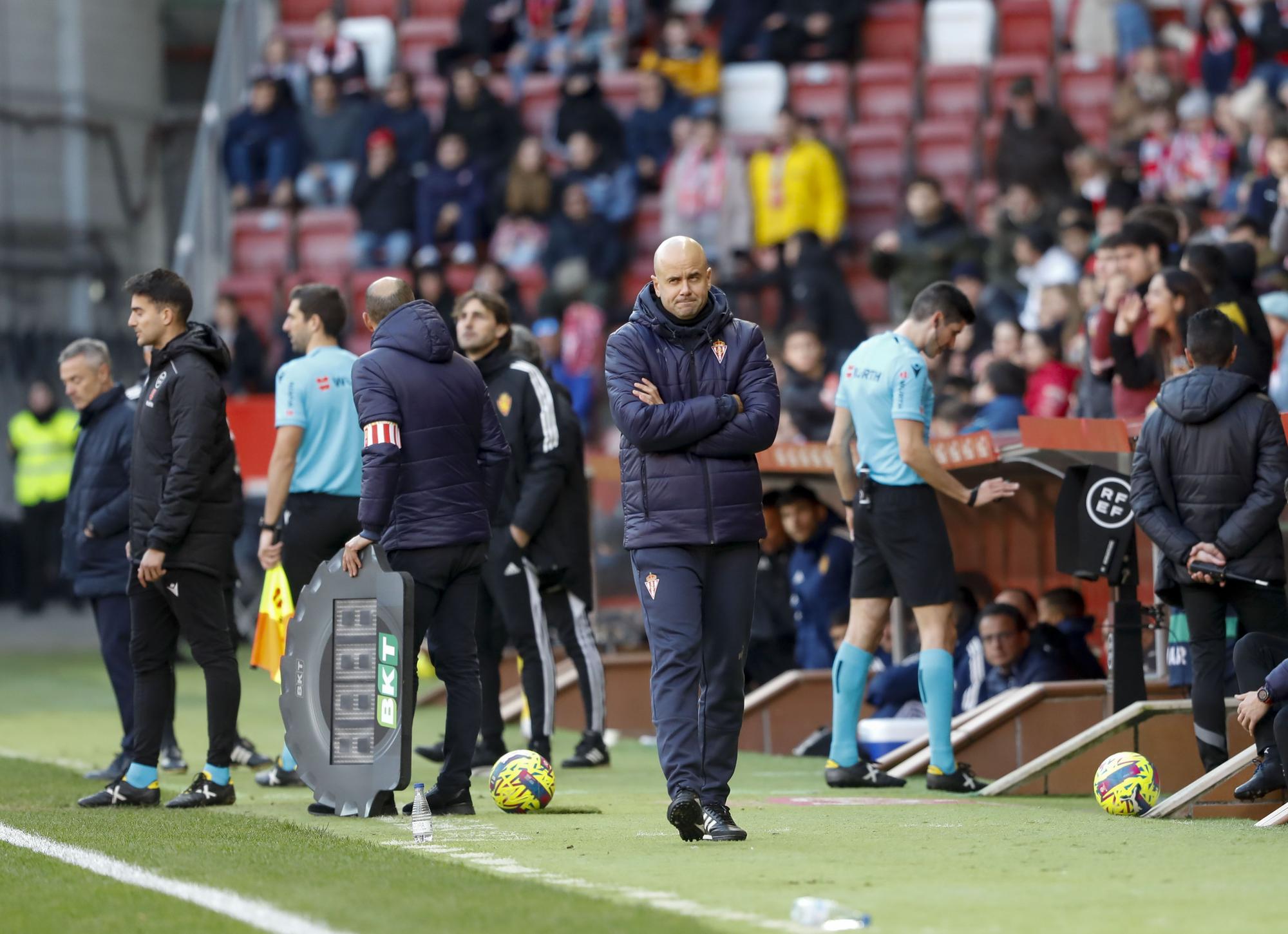 EN IMÁGENES: El encuentro entre el Sporting y el Real Zaragoza