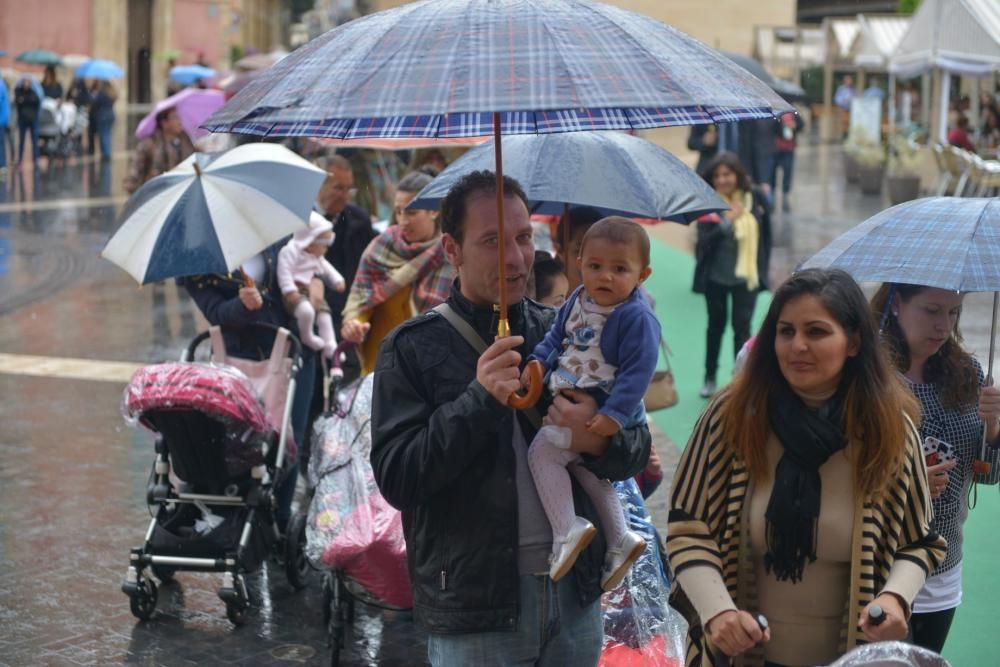 Los bebés, bajo el manto de la Fuensanta