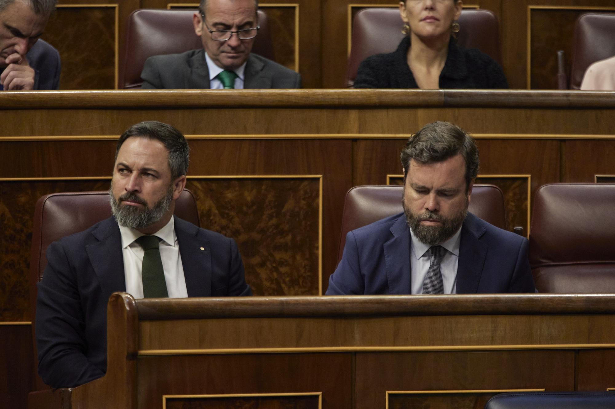 Santiago Abascal e Iván Espinosa de los Monteros.