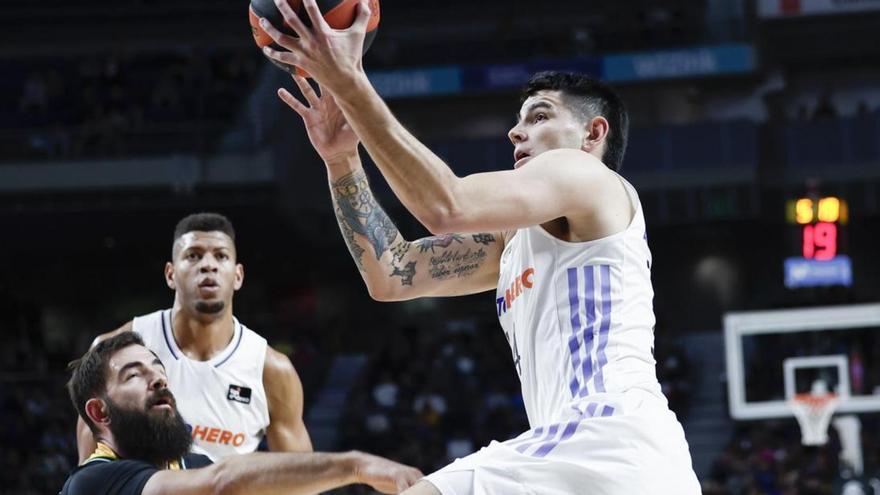 El Valencia BC se estrella contra la solidez del Real Madrid (79-62)