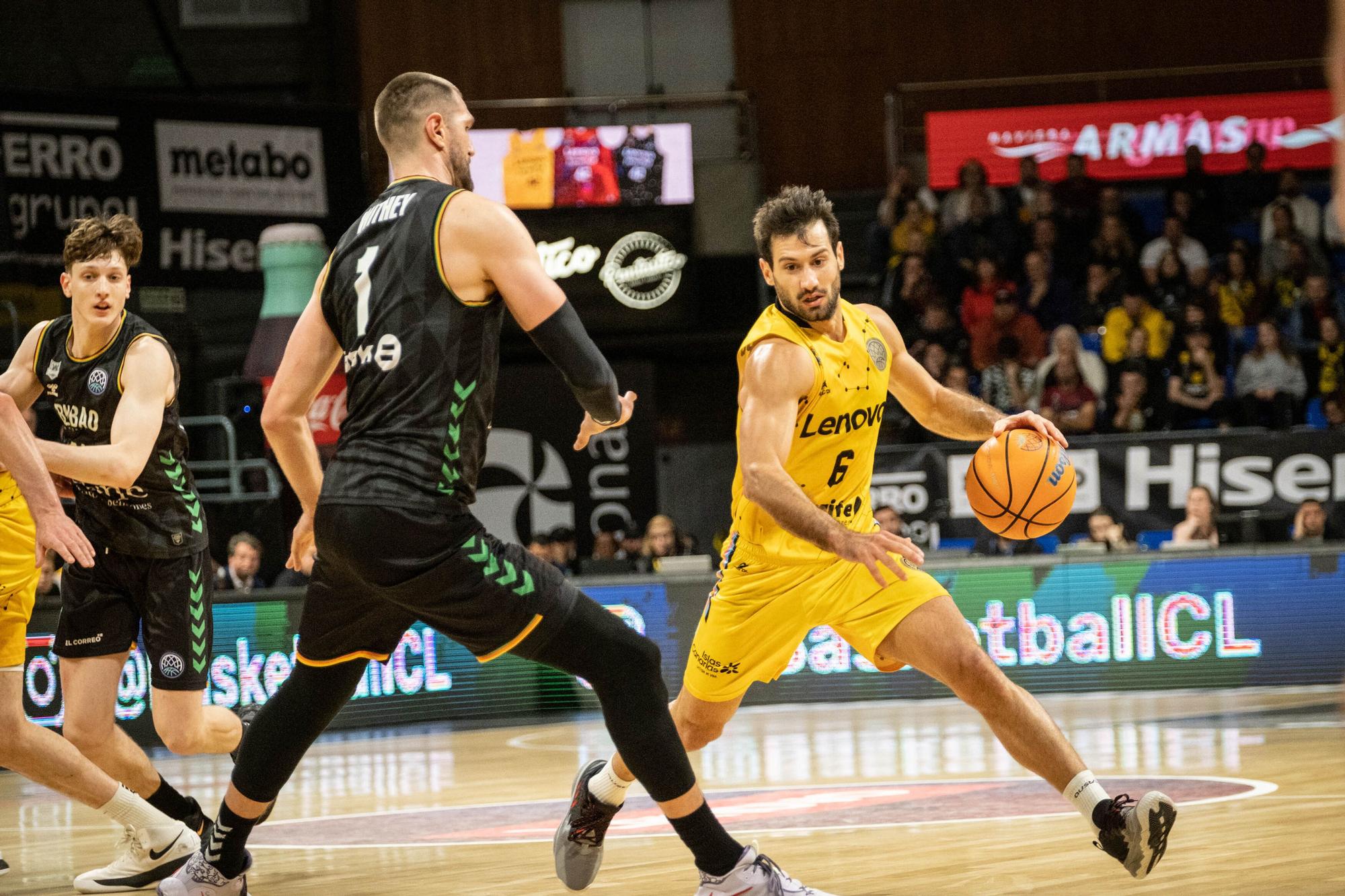 Partido Lenovo Tenerife - Bilbao Basket