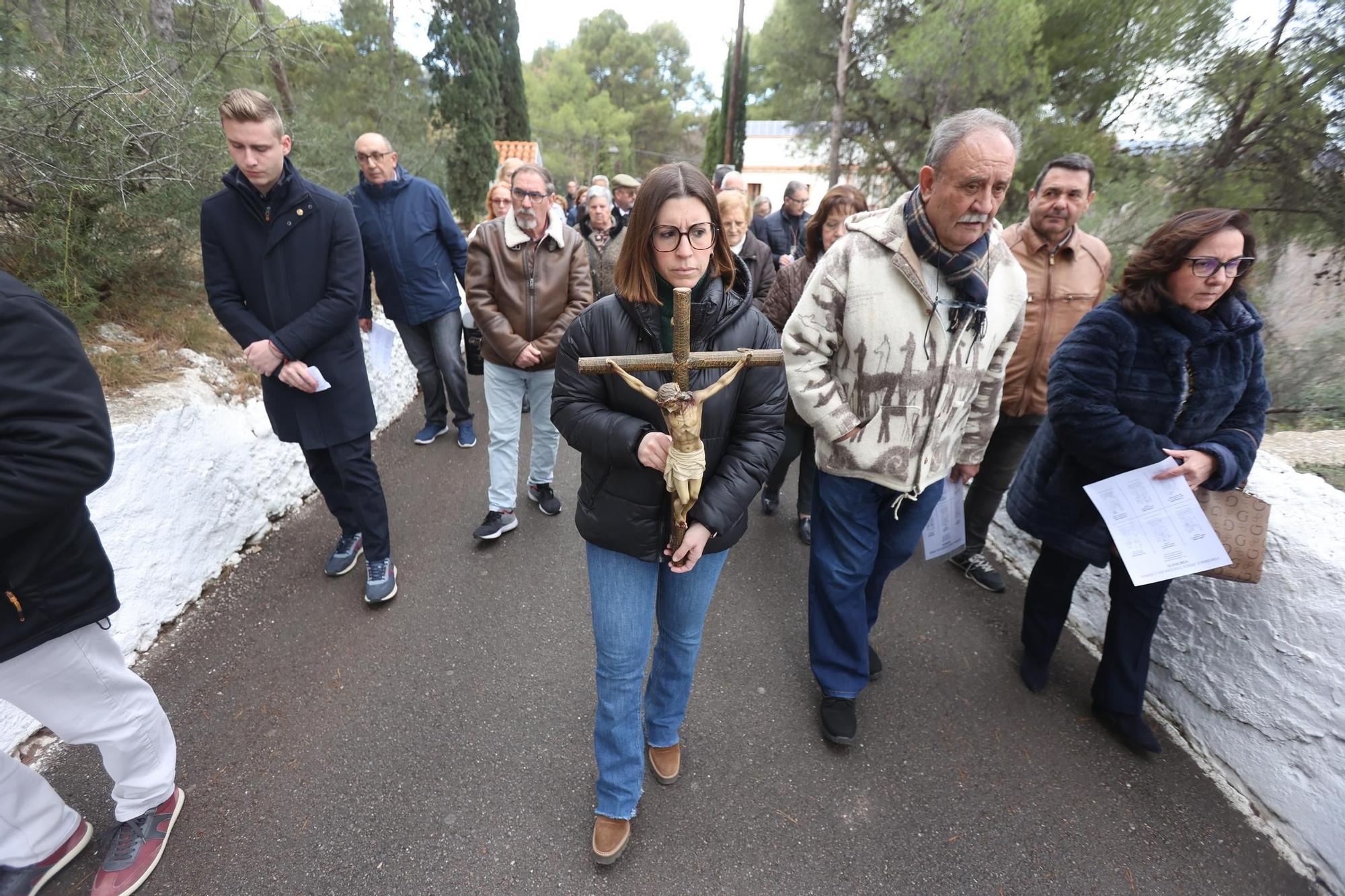 Fotos del vía crucis por el calvario de la ermita del Termet en Vila-real