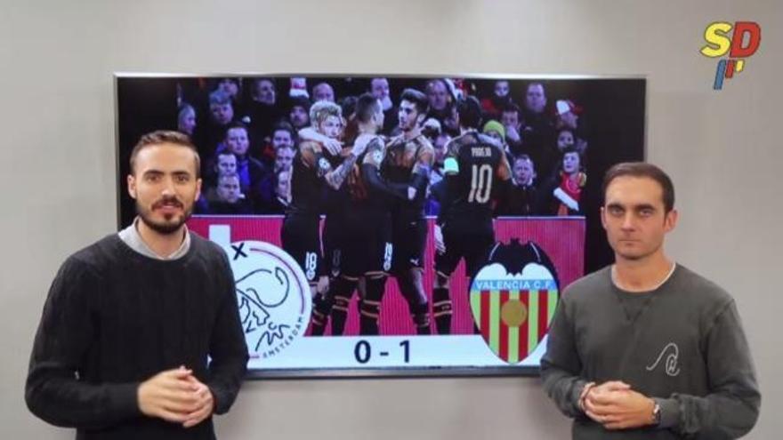 Pablo Leiva y César Izquierdo analizan el postpartido del Ajax - Valencia CF