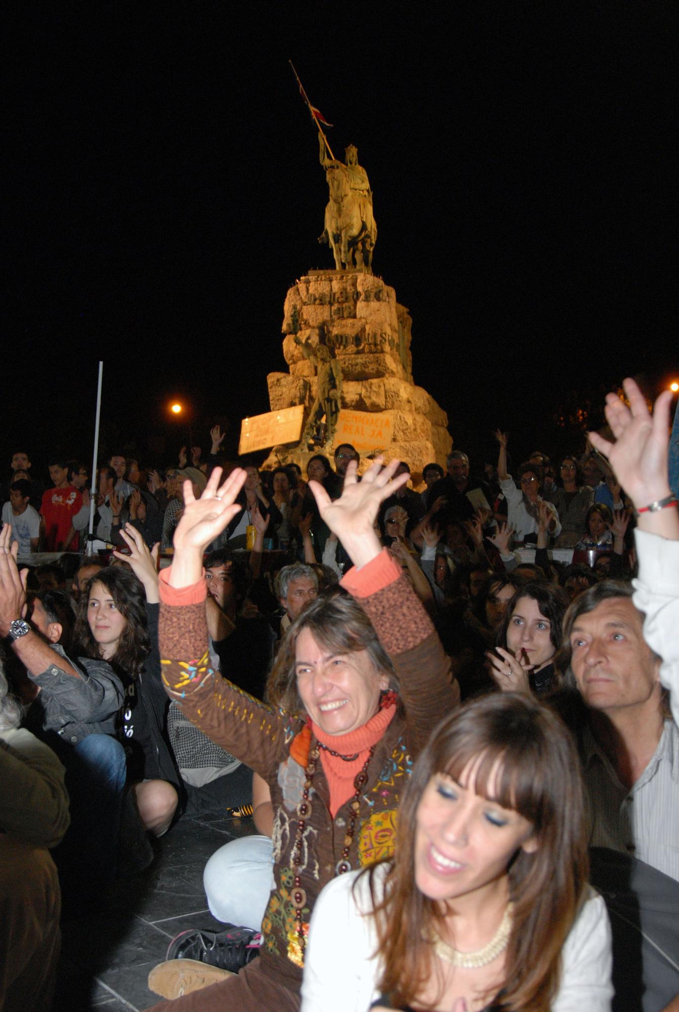 Las imágenes que dejó el 15M en Palma