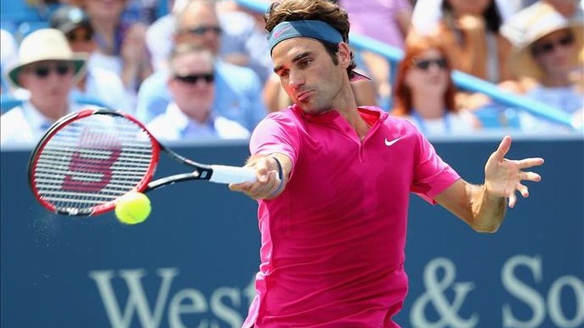 Roger Federer ha estado impecable en Cincinnati