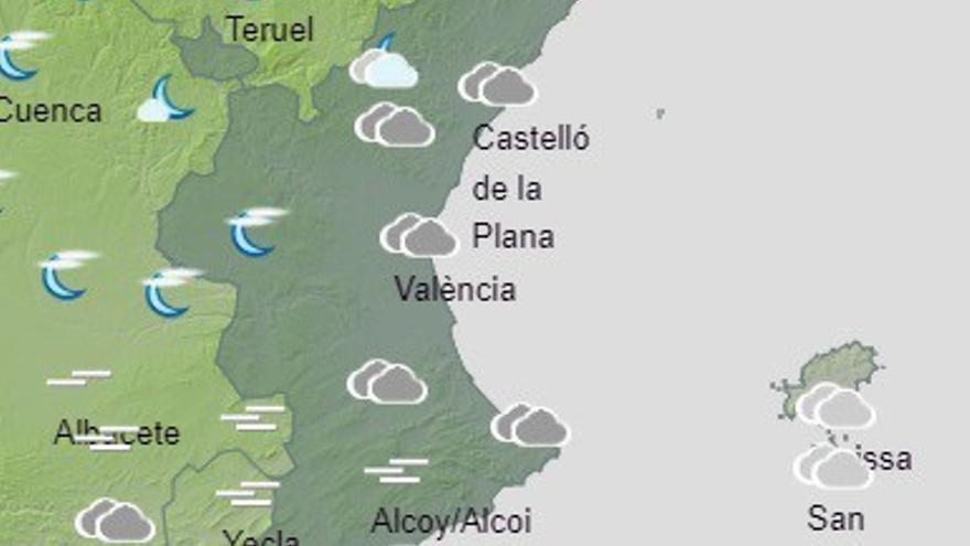 Predicción del tiempo para este sábado, 29 de octubre.