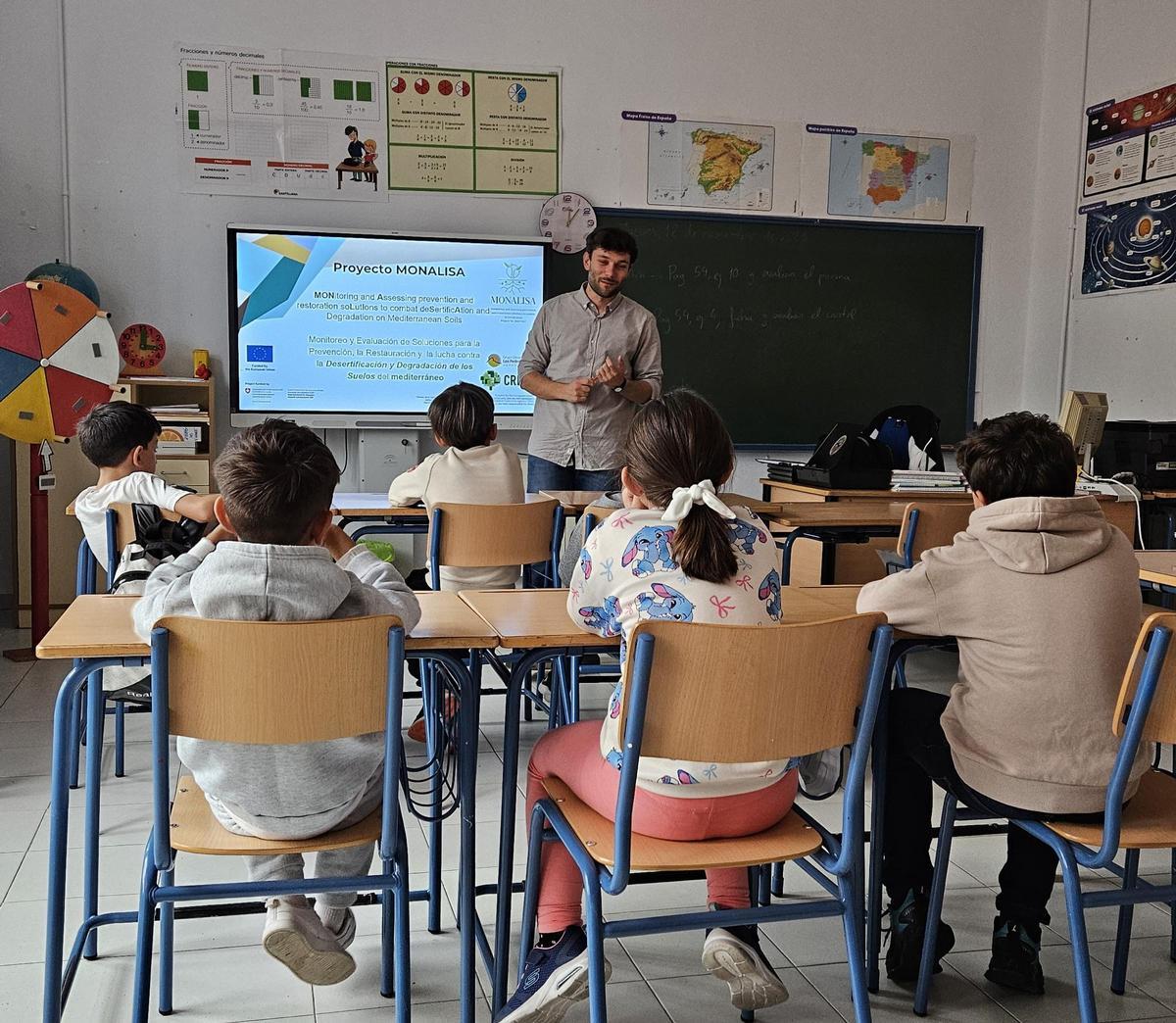 Desarollo de una de las sesiones del proyecto 'Monalisa'.