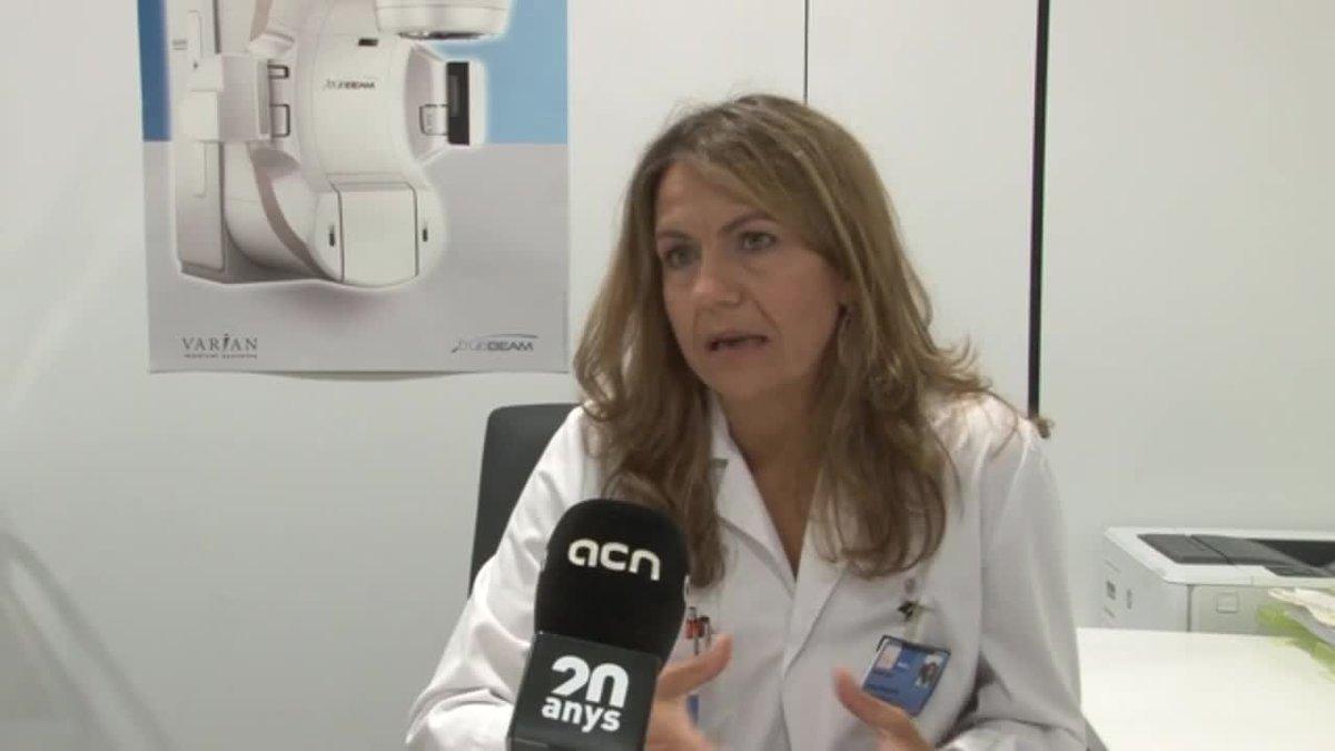 la doctora nuria rodriguez de dios del servei doncologia radioterpica de lhospital del mar