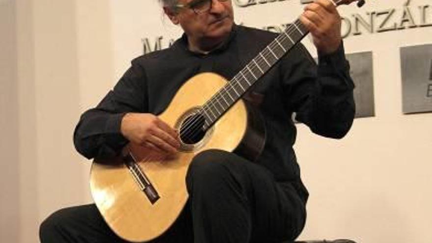 Juan de Pilar presenta su arte flamenco en el Festival  de Guitarra de Gandia