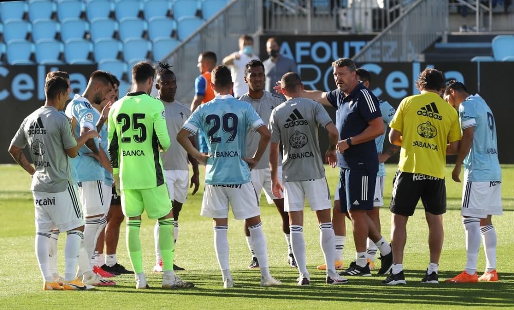 El partido frente al Lugo, primero de la pretemporada.