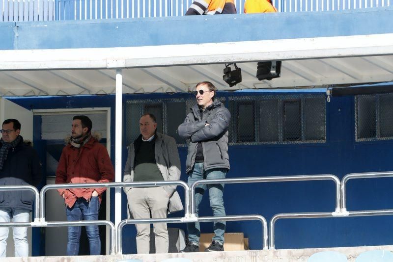 Partido de entrenamiento del Real Zaragoza en La Romareda