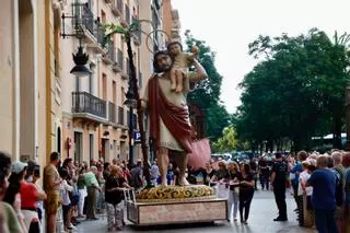 Corpus 2025: Así ha sido el traslado de Las Rocas